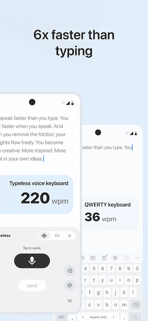 Typeless