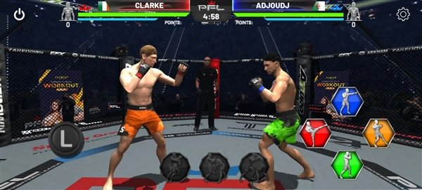 MMA格斗冲突PFL4