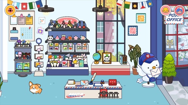 米加小镇世界中式庭院